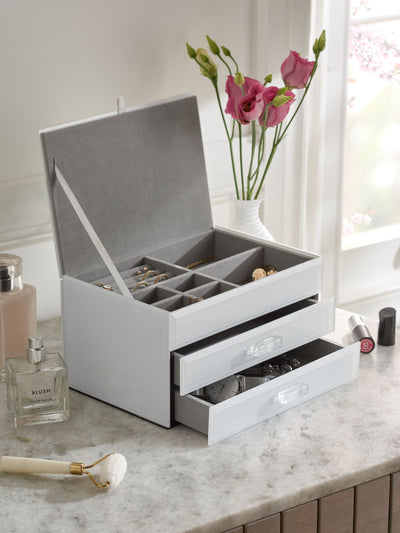 Next White Sloane Jewellery Storage Box- Buy online at McGrocer
