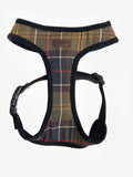 Barbour tartan dog harness (British brand)