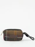 Barbour tartan poop bag dispenser, imported from the UK