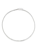 Beaverbrooks Sterling Silver Sparkle Necklace