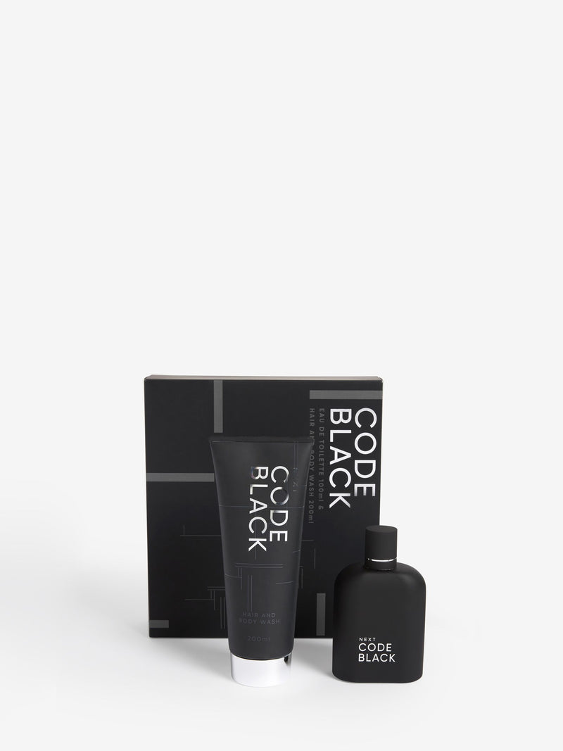 Code Black Eau de Parfum gift set 100ml, UK version