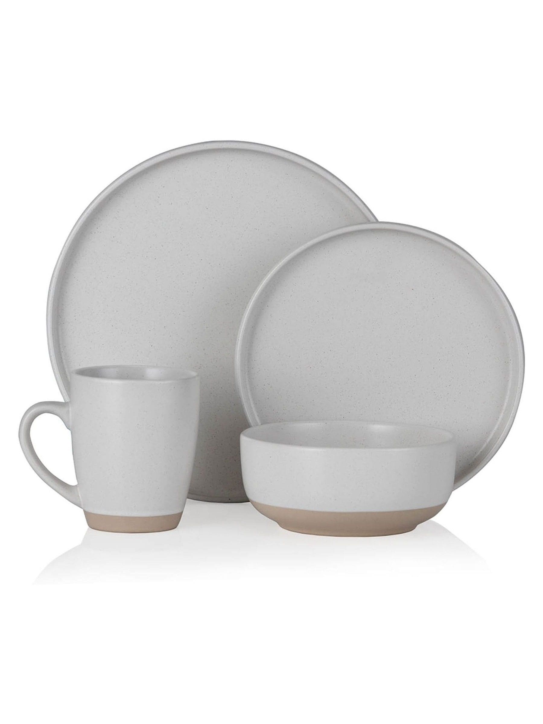 Tower 16 Piece Pink Avena Dinner Set