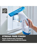 Tower TWV10 blue cordless window vacuum, UK version