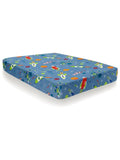 Bedlam Blue Kids Supersonic Fitted Sheet - British product