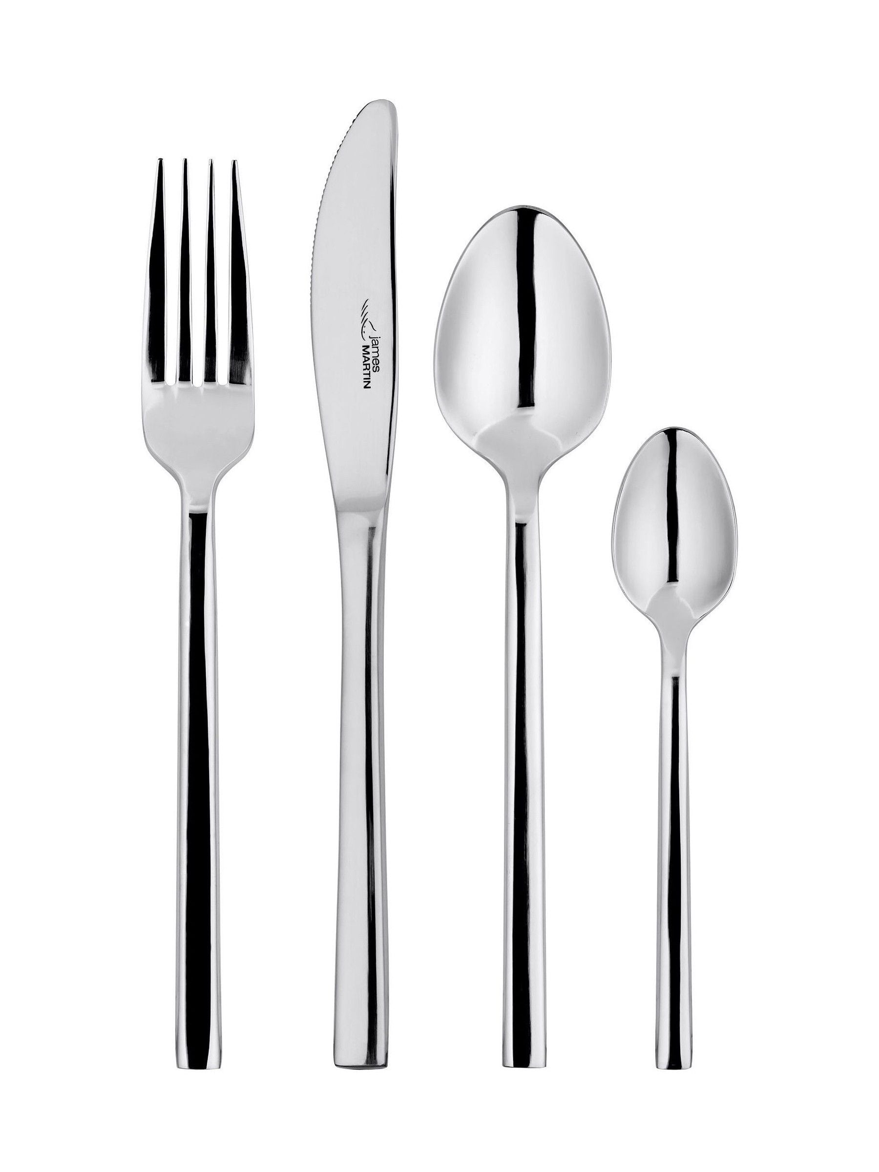 Stellar James Martin silver 24 piece cutlery set (British brand)