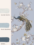 Laura Ashley Blue Belvedere mural 3M - British product