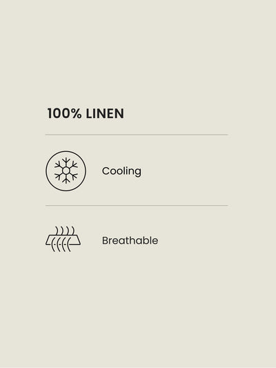 Lazy Linen White Gewaschenes Spannbettlaken