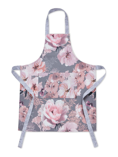 Neste Catherine Lansfield Grå Blomsterforkle 70 x 80cm- Kjøp online hos McGrocer