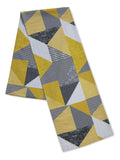 Catherine Lansfield Yellow Larsson Geo 100% Cotton Table Runner
