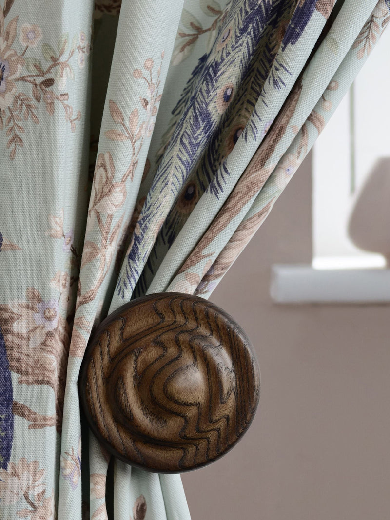 Laura Ashley White Haywood Curtain Holdbacks 10cm