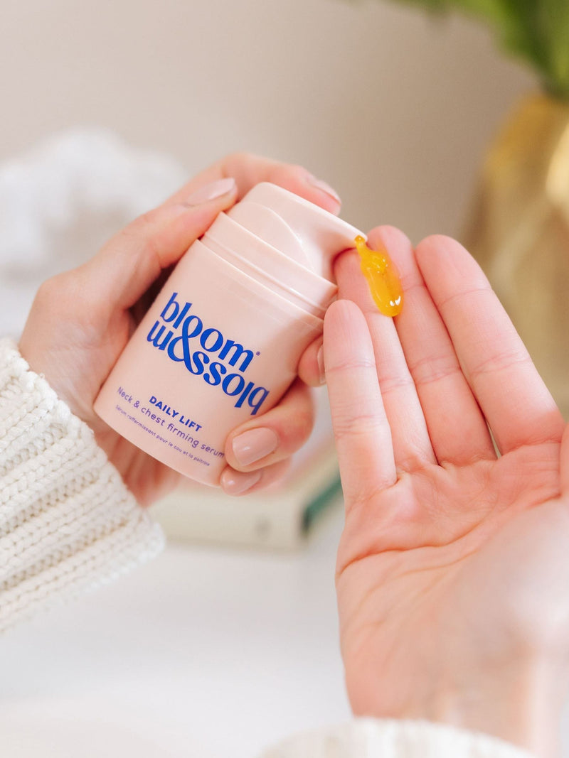Bloom and Blossom Daily Lift neck serum, UK version