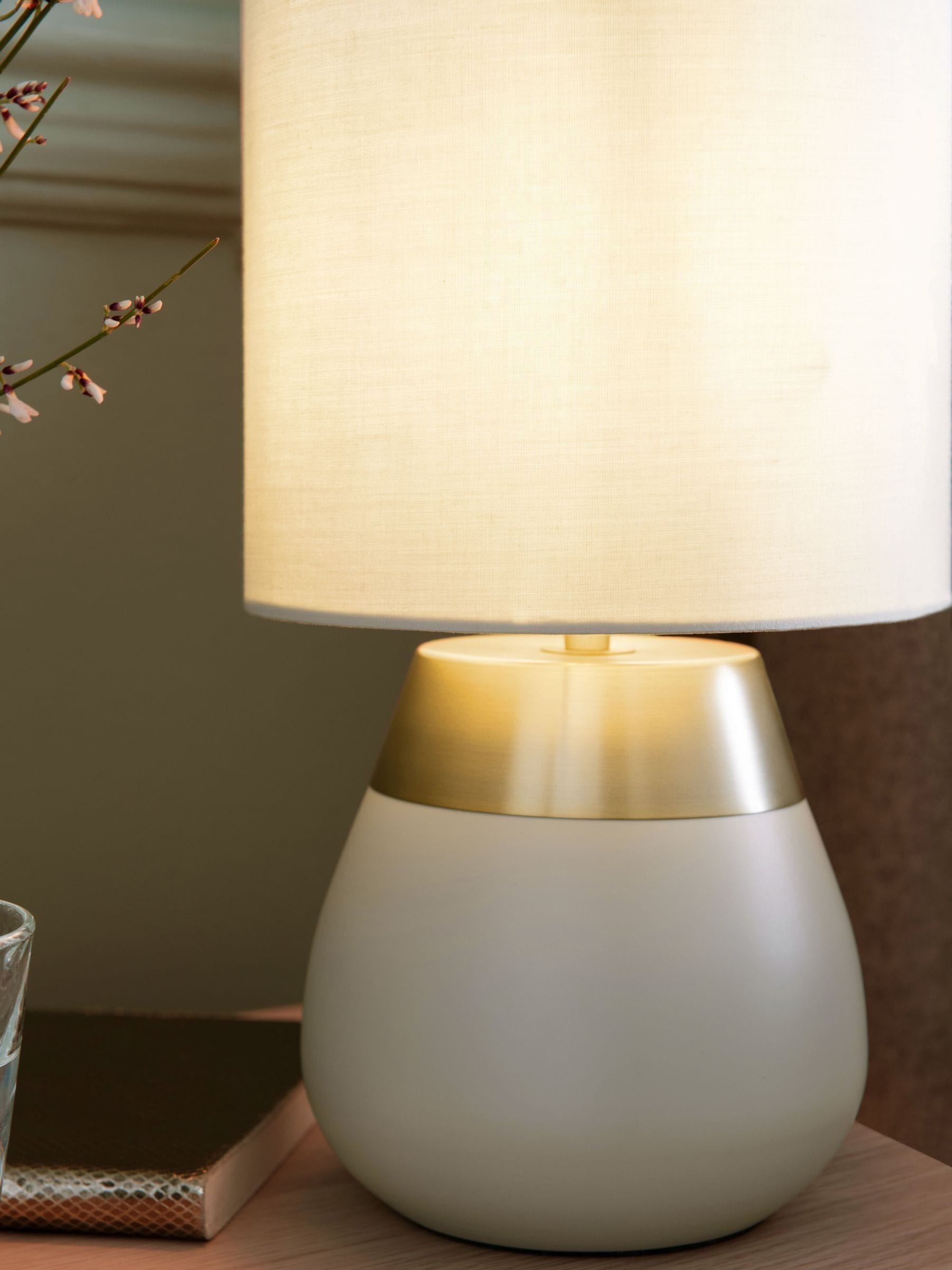 Kit Champagner Gold Tischlampe, UK-Version
