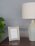 Laura Ashley Brass/Navy Harrison 4x6 photo frame, UK version
