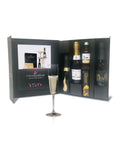 MicroBarBox Prosecco gift set with raspberry gin and chocolates, imported from the UK