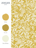 Joules Antique Gold Twilight Ditsy Wallpaper - British product