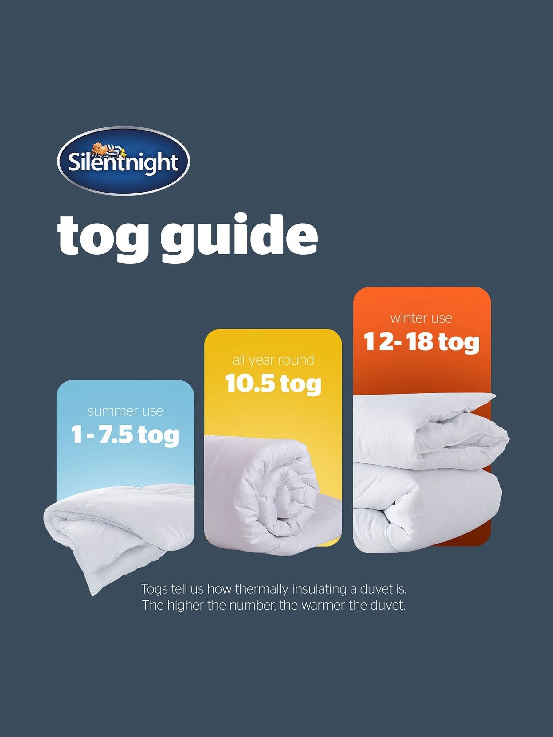Silentnight 13.5 Tog Winter Duvet (British brand)