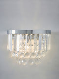BHS Silver Paladina wall light with crystals, UK version