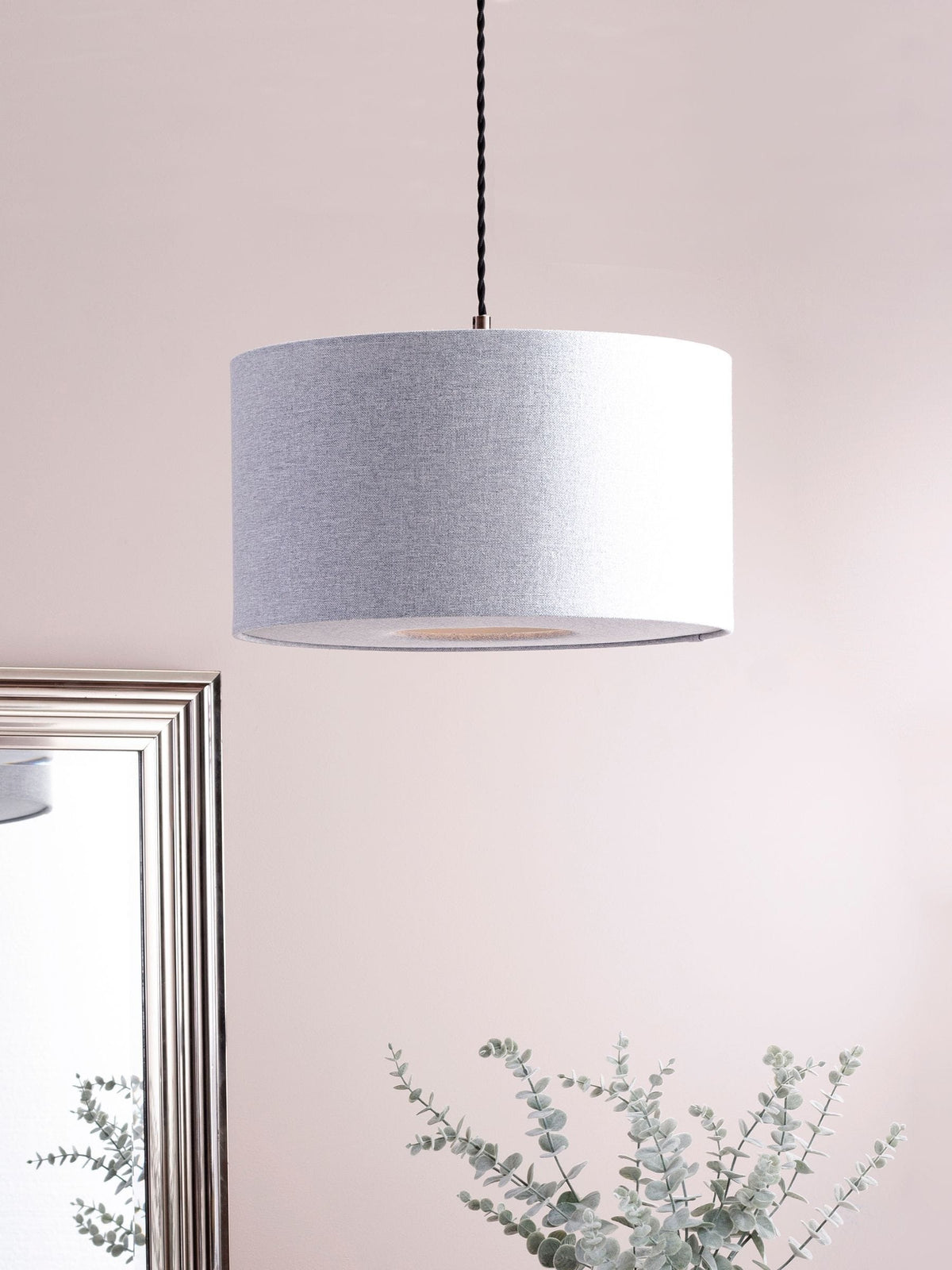 BHS marle grey ceiling light 40cm, UK version