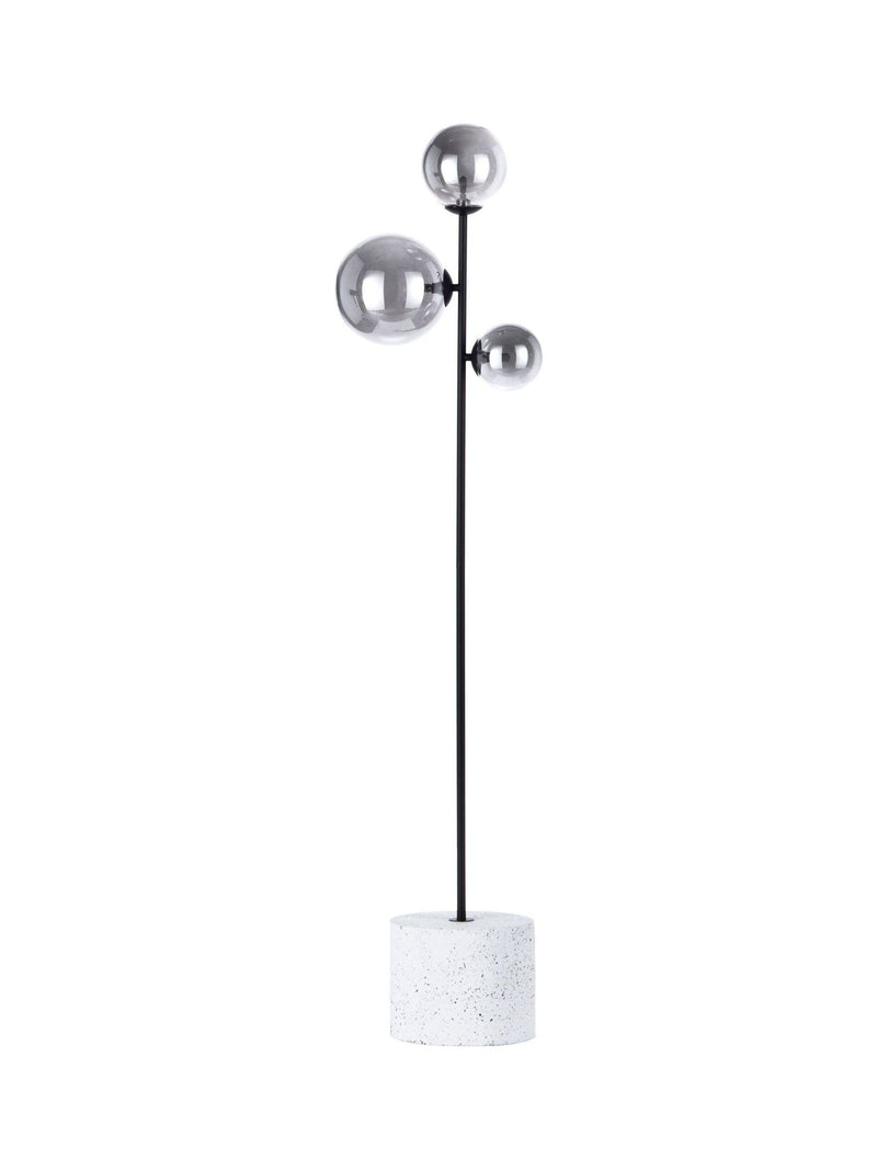 BHS Black Forella floor lamp, imported from the UK