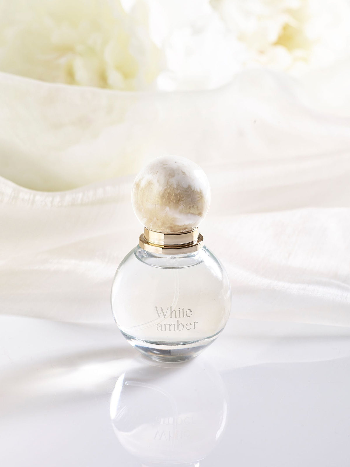 White Amber perfume bottle 100ml (British brand)