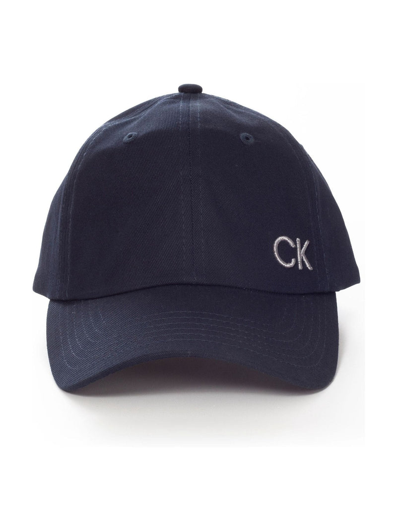Calvin Klein Golf black cotton twill adjustable cap imported from the UK