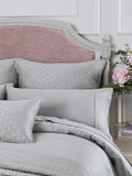 Ted Baker silver silky smooth plain dye flat sheet (British brand)