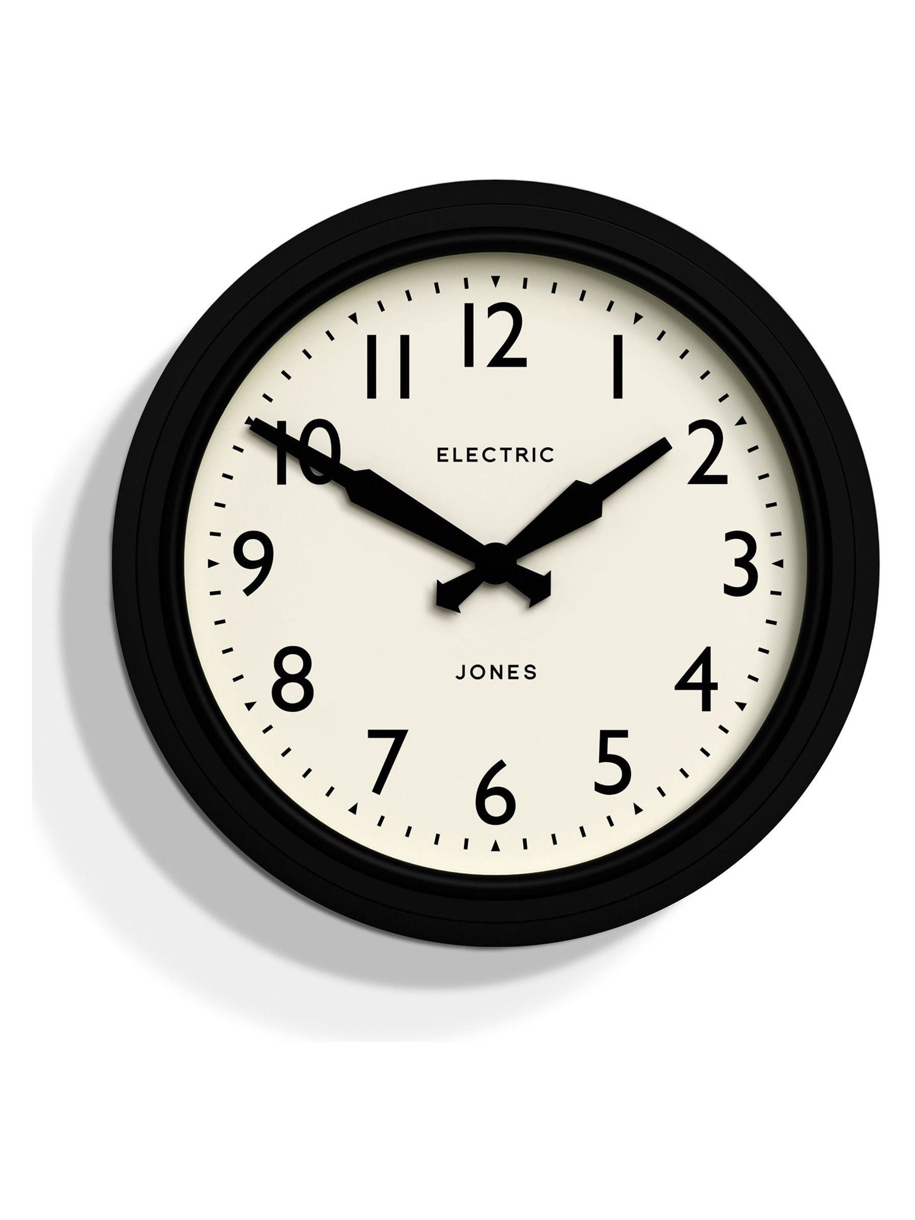 Jones Clocks Clear Blue Telecom wall clock 27cm, UK version