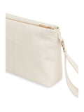 Whistles Avah white leather clutch bag, UK version