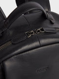 Osprey London black Carter saddle leather backpack - British product