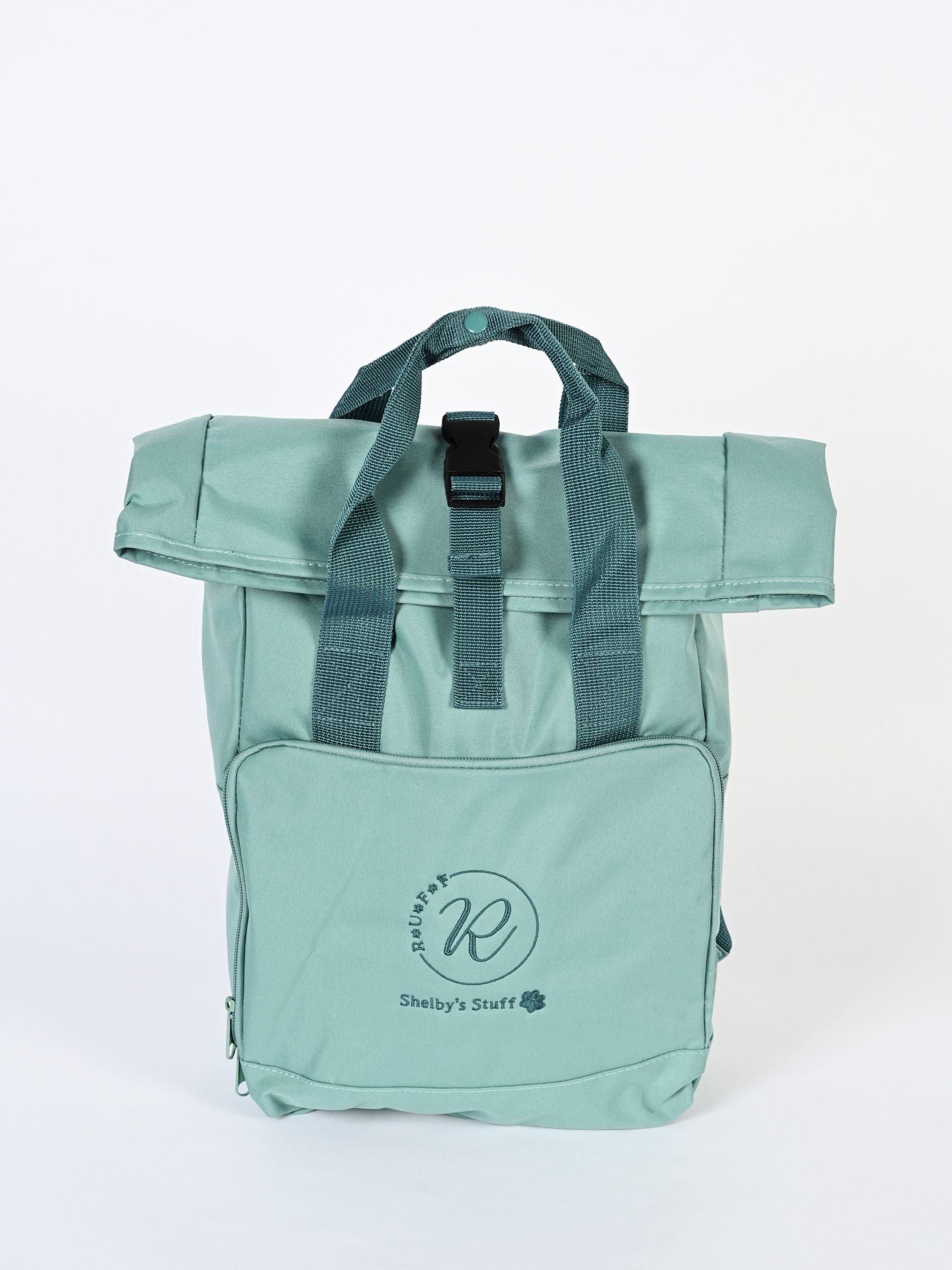 RUFF Personalised Luxury Roll Top Backpack