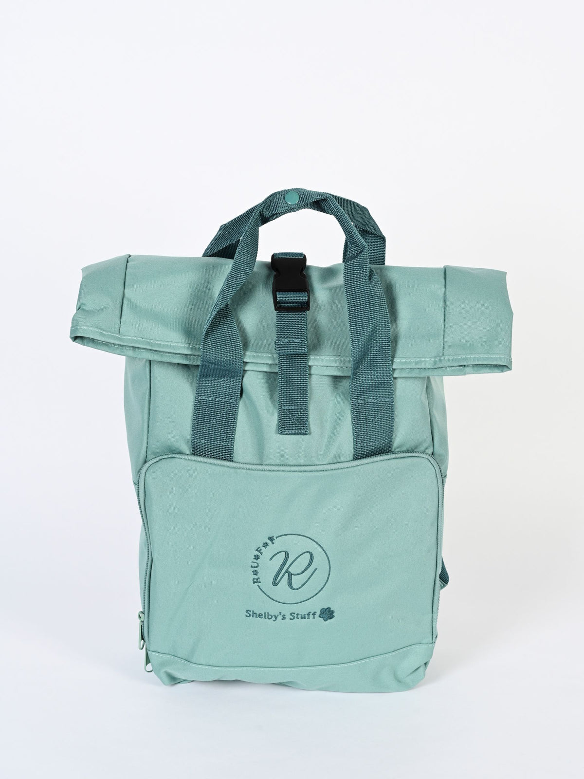 RUFF Personalised Luxury Roll Top Backpack