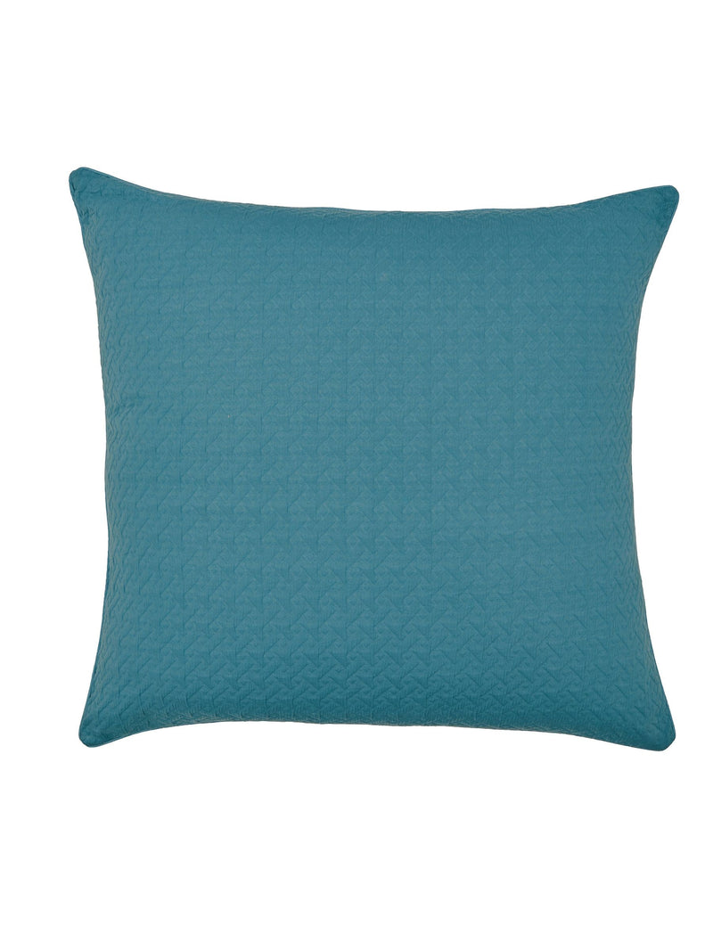 Ted Baker Blue Matellase Sham 100% cotton pillowcase - British product