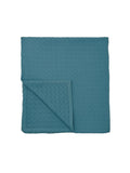 Ted Baker Blue Matellase cotton throw blanket (British brand)