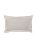 Bedeck of Belfast Chalk Ravello duvet cover and pillowcase set - British product