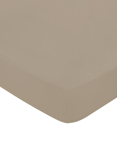 Drap-housse extensible 400 fils en satin de coton Truffle Bedeck of Belfast Next - Achetez en ligne sur McGrocer
