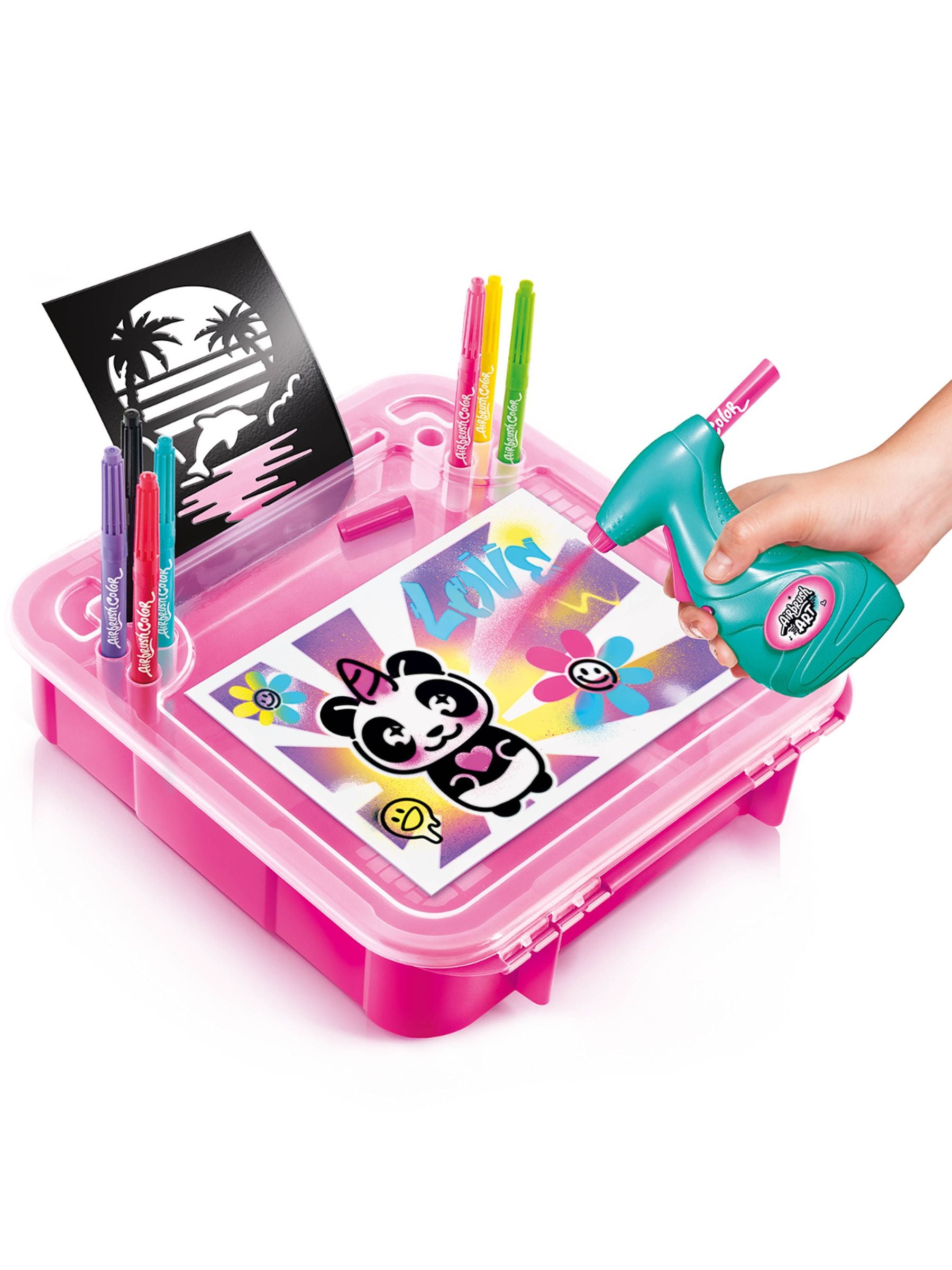 Canal Toys airbrush art activity case, UK version