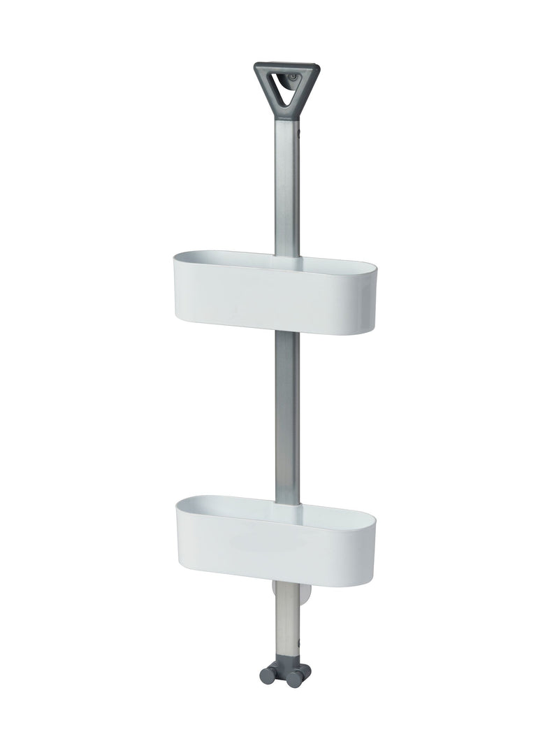 Showerdrape White Elements shower caddy, UK version