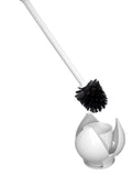 Showerdrape White Hatch ABS Toilet Brush