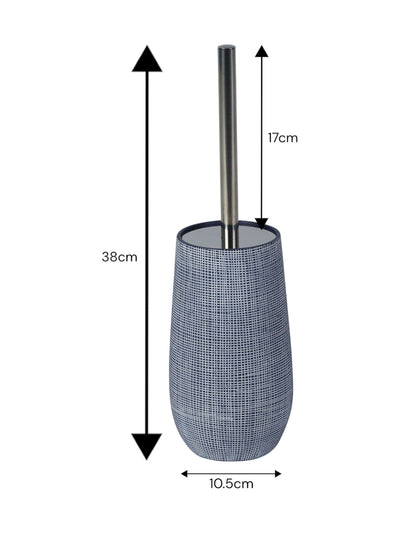Showerdrape Marineblaue Denim-Kollektion Toilettenbürste