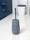 Showerdrape Navy Denim toilet brush (British brand)
