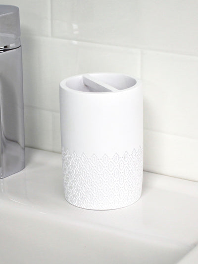 Neste Showerdrape hvit Chantilly baderomstilbehørsett - Kjøp online på McGrocer