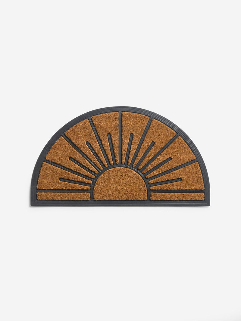 Natural Sunshine doormat coir rubber backing, UK version