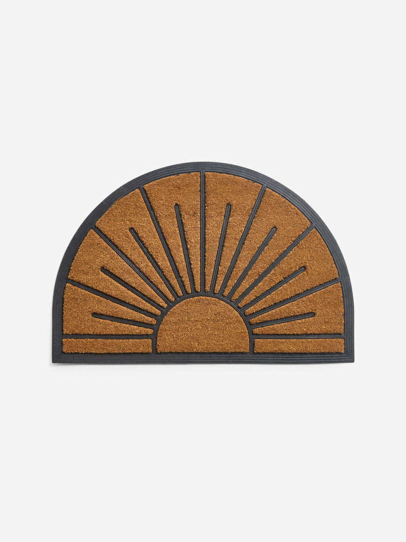 Natural Sunshine doormat coir rubber backing, UK version