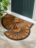 Natural Sunshine doormat coir rubber backing, UK version
