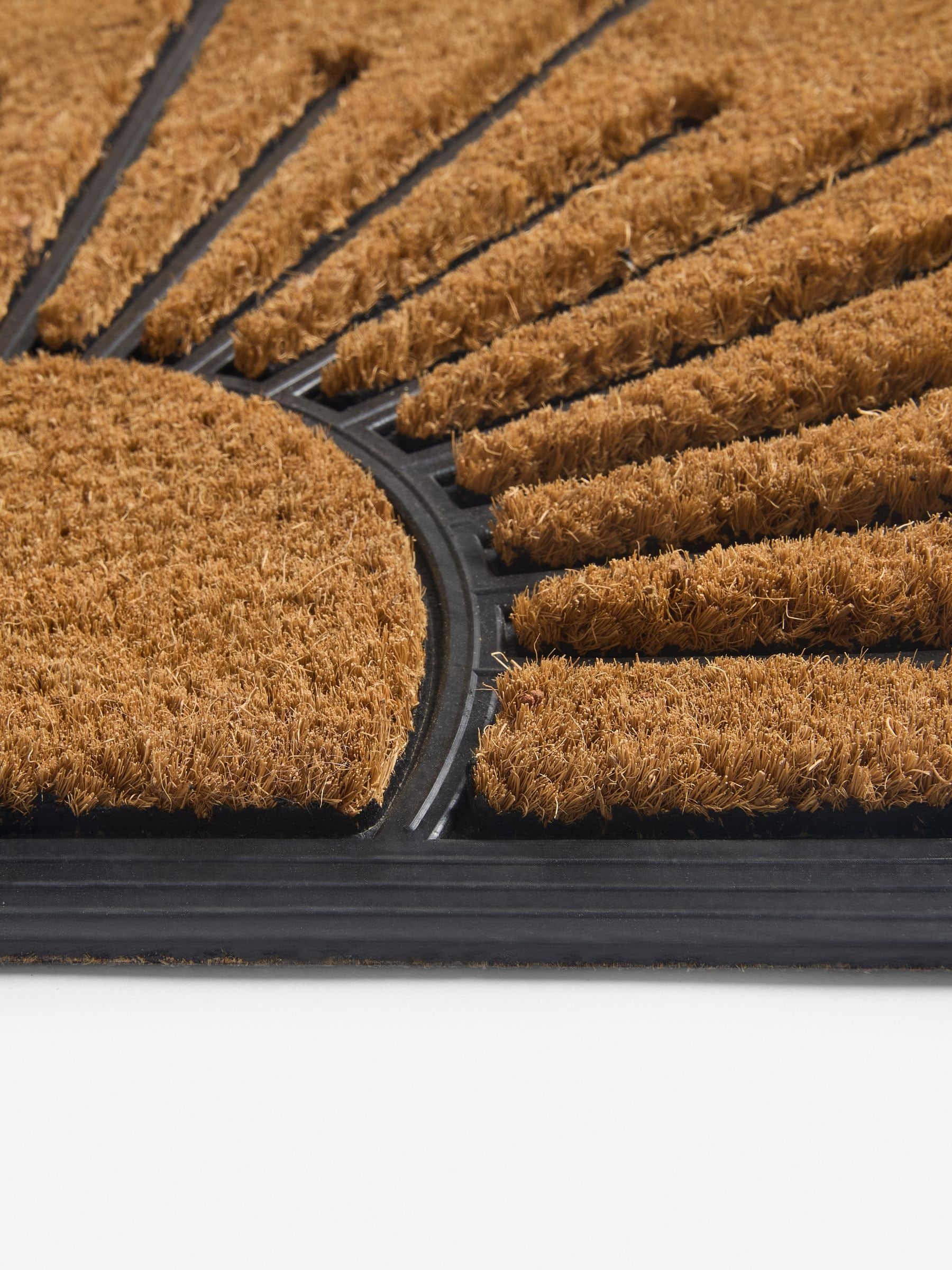Natural Sunshine doormat coir rubber backing, UK version