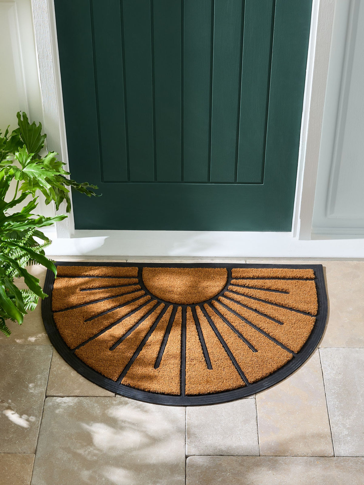 Natural Sunshine doormat coir rubber backing, UK version