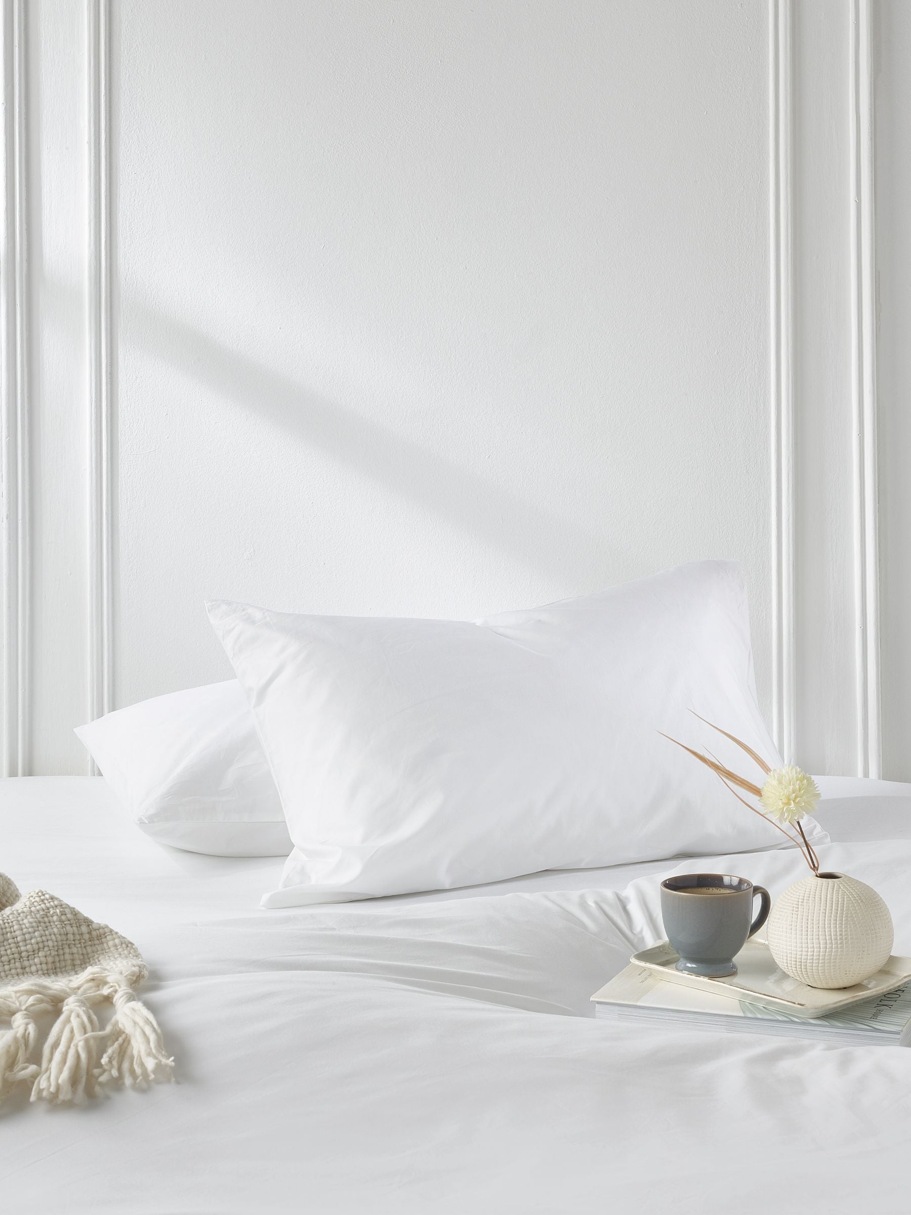 Snuggledown medium back sleeper pillows set of 2 (British brand)