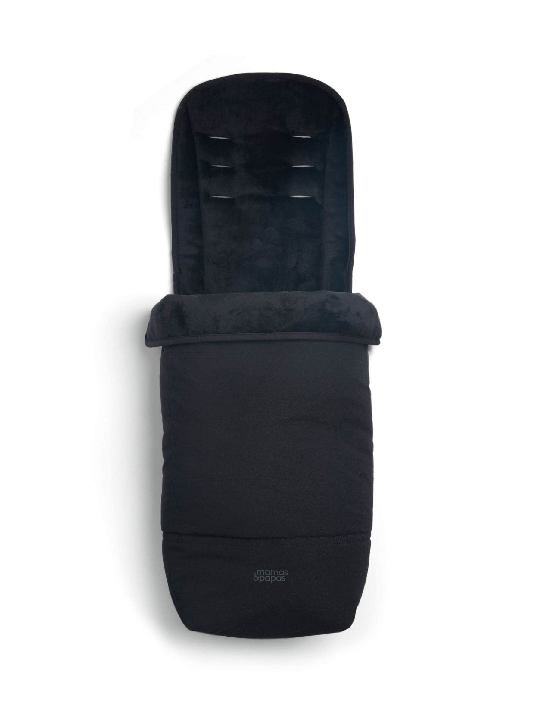 Mamas & Papas black Libro footmuff for pushchair - British product