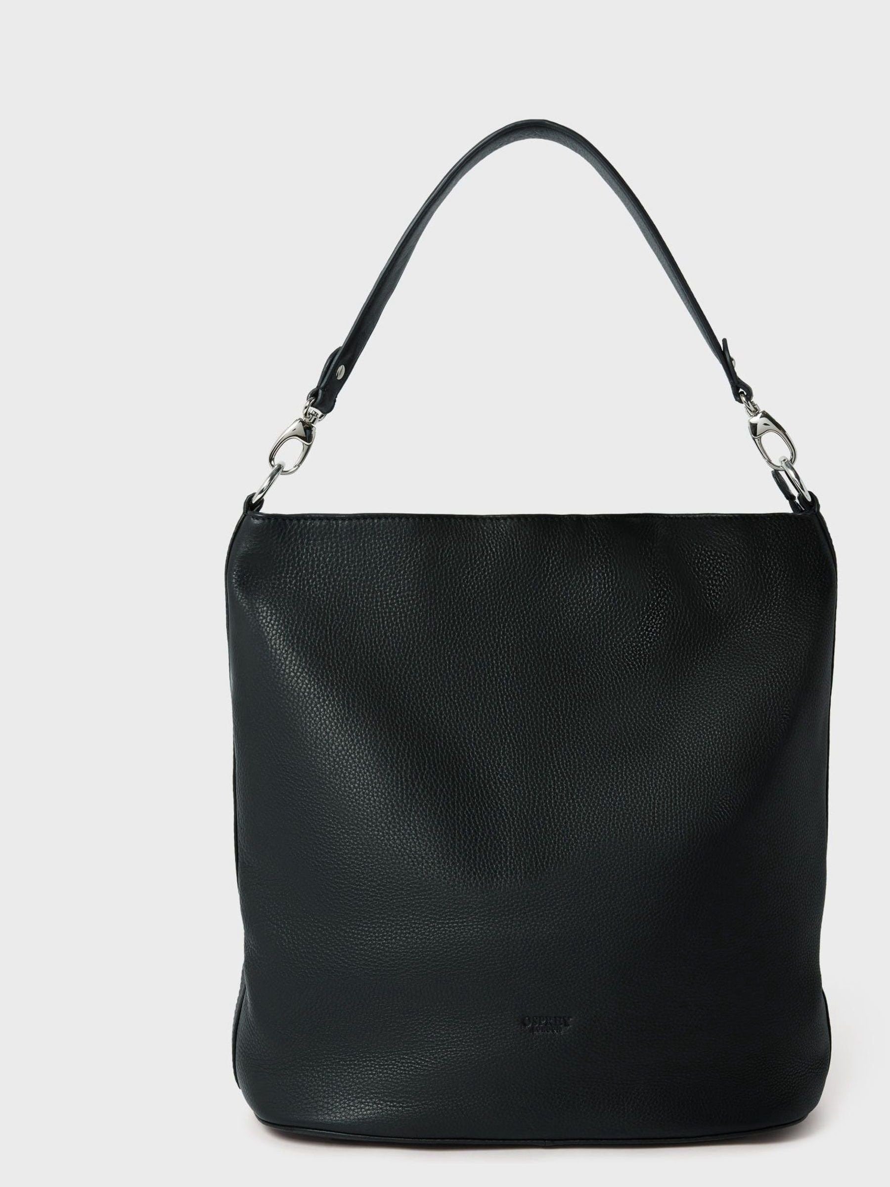 Osprey London Kelso large leather hobo bag - British product