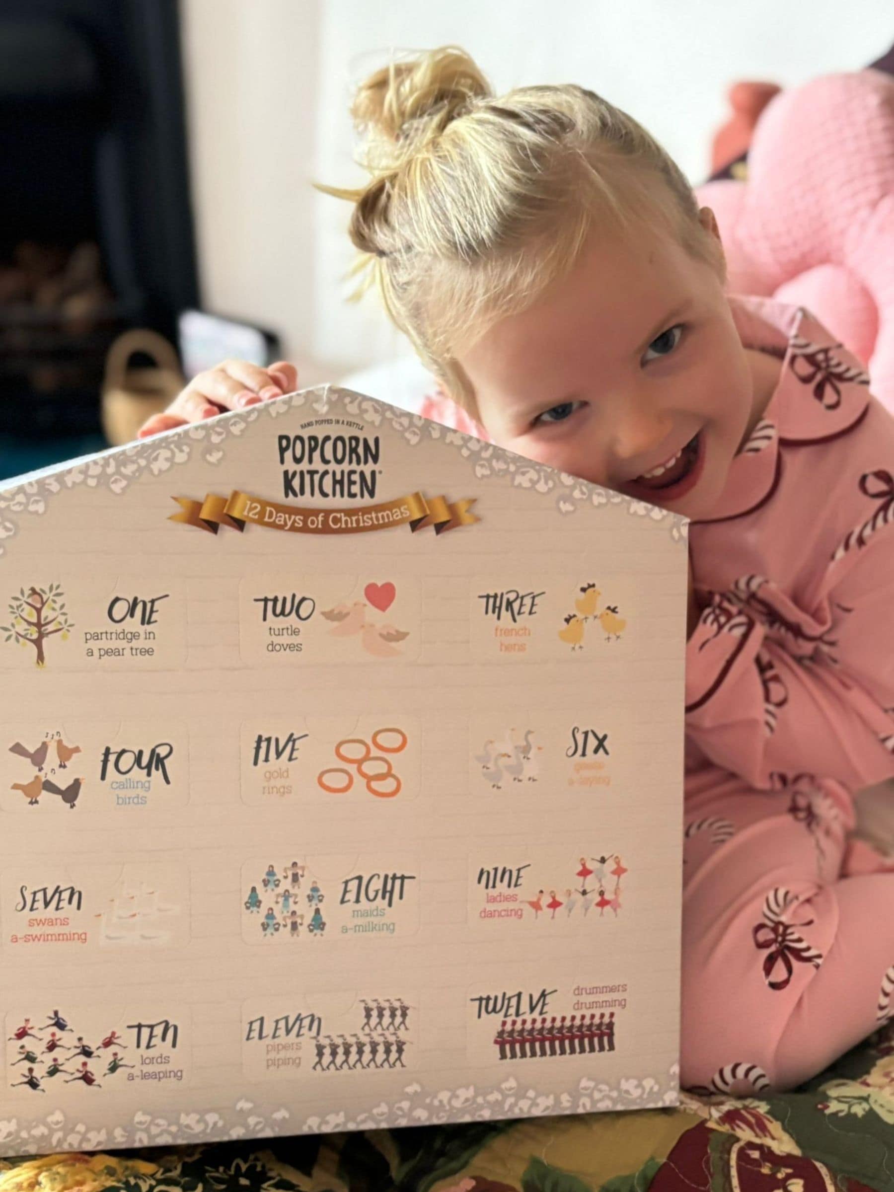 Popcorn Kitchen 12 Days of Christmas Popcorn Advent Calendar